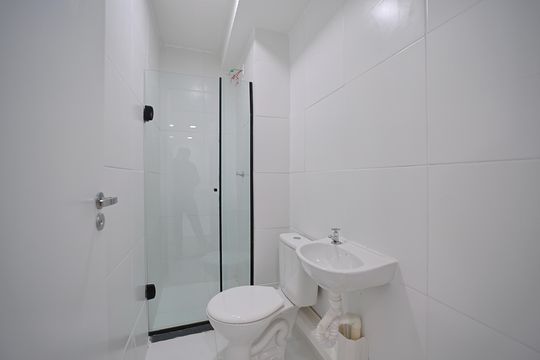 Banheiro de apartamento para alugar com 2 quartos, 33m² em Vila Silvia, São Paulo