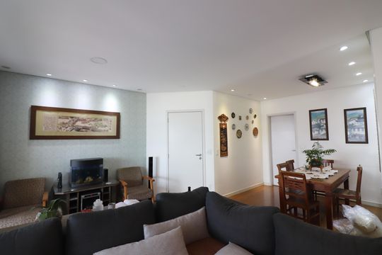 Sala  de apartamento para alugar com 3 quartos, 96m² em Independência, São Bernardo do Campo