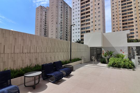 Área comum de apartamento à venda com 3 quartos, 74m² em Planalto, São Bernardo do Campo