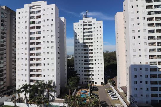 Quarto 3 Vista  de apartamento à venda com 3 quartos, 74m² em Planalto, São Bernardo do Campo