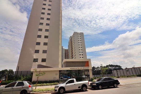 Fachada de apartamento à venda com 3 quartos, 74m² em Planalto, São Bernardo do Campo