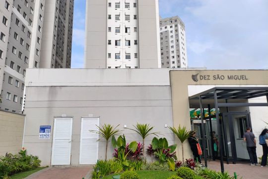 Fachada de apartamento para alugar com 2 quartos, 38m² em São Miguel, São Paulo
