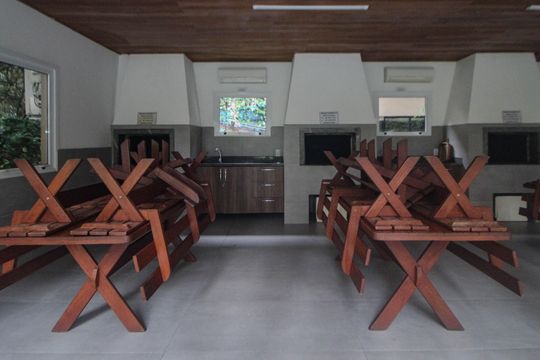 Área comum - Churrasqueira de apartamento para alugar com 3 quartos, 90m² em Tristeza, Porto Alegre