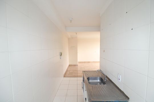 Cozinha de apartamento à venda com 2 quartos, 50m² em Parque Nações Unidas, São Paulo