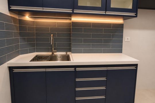 Cozinha de apartamento à venda com 1 quarto, 50m² em Bela Vista, São Paulo