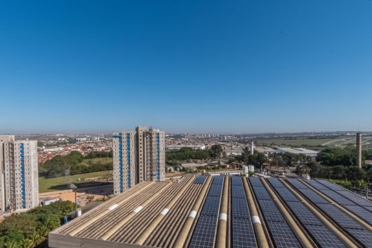 Vista  de apartamento à venda com 2 quartos, 57m² em Jardim Bela Vista, Sumaré