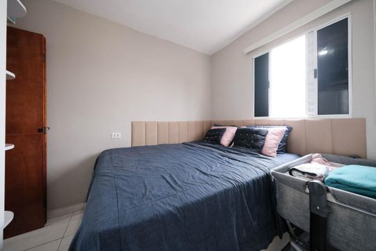 Quarto de apartamento à venda com 1 quarto, 45m² em Jardim Matarazzo, São Paulo