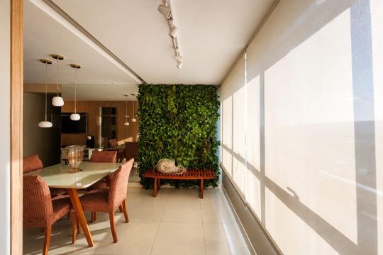 Sala de jantar de apartamento para alugar com 3 quartos, 96m² em Setor Coimbra, Goiânia