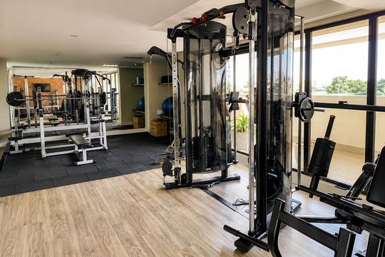 Área comum de apartamento para alugar com 3 quartos, 96m² em Setor Coimbra, Goiânia