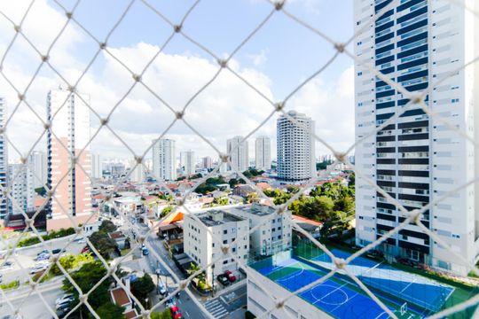 Vista Varanda da Sala de apartamento para alugar com 2 quartos, 50m² em Vila Augusta, Guarulhos