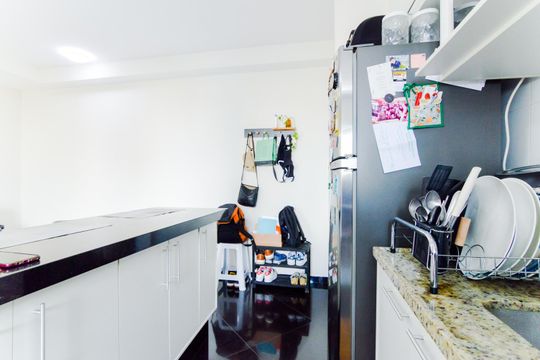 Cozinha  de apartamento para alugar com 2 quartos, 50m² em Vila Augusta, Guarulhos