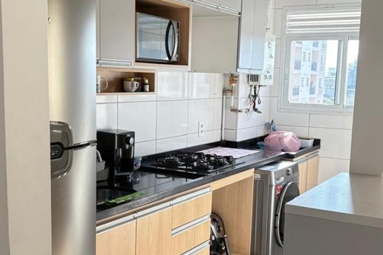 Cozinha de apartamento à venda com 2 quartos, 49m² em Irajá, Rio de Janeiro
