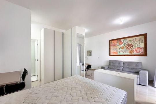 Quarto de apartamento para alugar com 1 quarto, 42m² em Centro, São Bernardo do Campo
