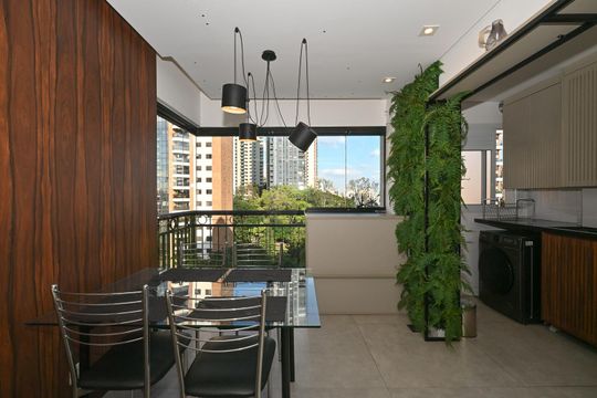 Varanda de apartamento à venda com 2 quartos, 58m² em Morumbi, São Paulo