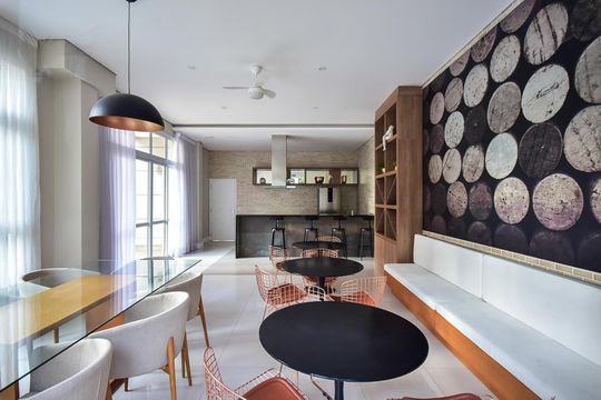 Espaço Gourmet de apartamento à venda com 2 quartos, 58m² em Morumbi, São Paulo
