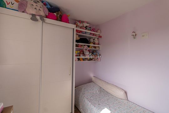 Quarto de apartamento à venda com 2 quartos, 52m² em Chácara Cruzeiro do Sul, São Paulo