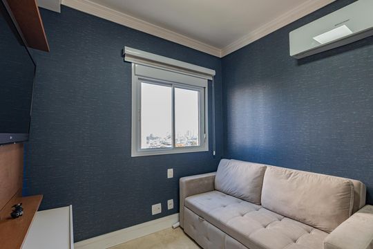 Suite 2 de apartamento à venda com 3 quartos, 117m² em Vila Brasilio Machado, São Paulo