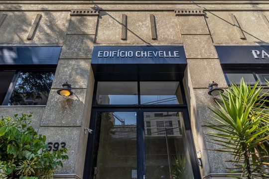 Fachada de apartamento à venda com 1 quarto, 30m² em Vila Buarque, São Paulo