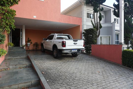 Garagem de casa de condomínio para alugar com 4 quartos, 360m² em Residencial Quatro (alphaville), Santana de Parnaíba