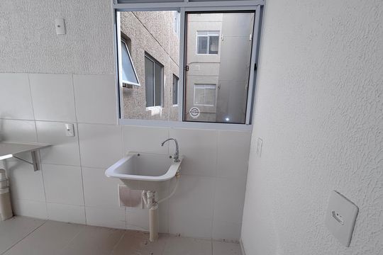 Área de Serviço de apartamento à venda com 2 quartos, 45m² em Vargem Pequena, Rio de Janeiro