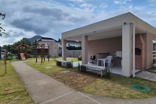 Área comum de apartamento à venda com 2 quartos, 45m² em Vargem Pequena, Rio de Janeiro