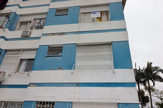 Fachada de apartamento à venda com 2 quartos, 58m² em Jardim Dona Leopoldina, Porto Alegre
