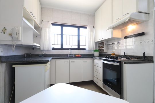 Cozinha de apartamento à venda com 3 quartos, 145m² em Vila Leopoldina, São Paulo