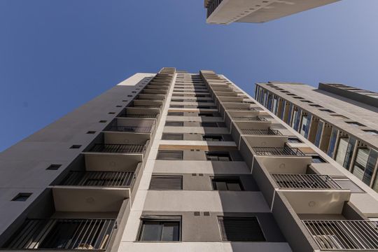 Fachada de kitnet/studio à venda com 2 quartos, 39m² em Vila Olímpia, São Paulo