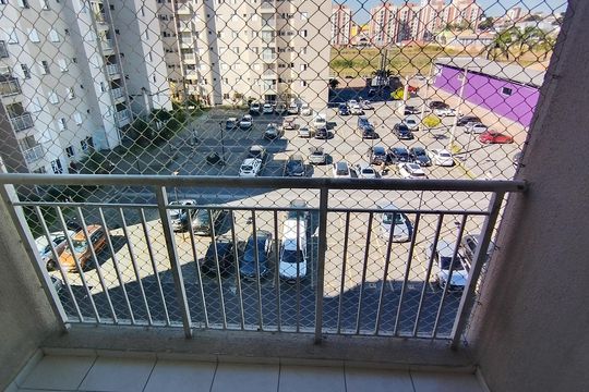 Varanda  de apartamento para alugar com 2 quartos, 55m² em Centro, Suzano