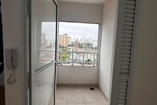 Varanda de apartamento à venda com 1 quarto, 77m² em Santo Amaro, São Paulo