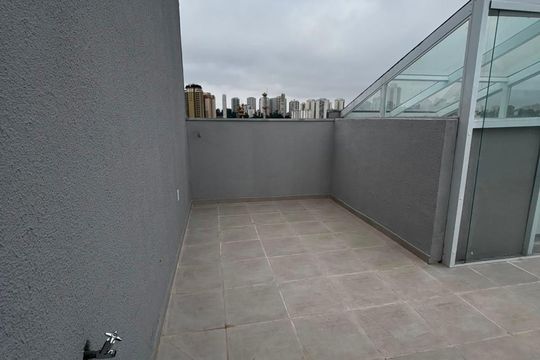 Área externa de apartamento à venda com 1 quarto, 77m² em Santo Amaro, São Paulo