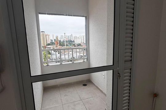 Varanda de apartamento à venda com 1 quarto, 77m² em Santo Amaro, São Paulo