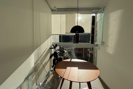 Varanda de kitnet/studio à venda com 1 quarto, 36m² em Flamengo, Rio de Janeiro