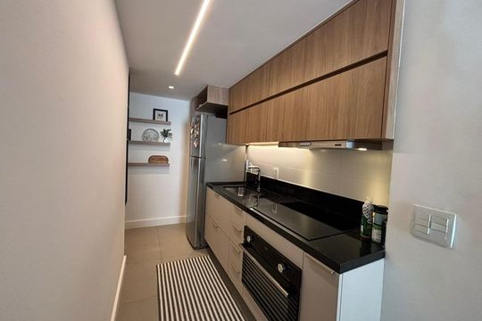 Cozinha de kitnet/studio à venda com 1 quarto, 36m² em Flamengo, Rio de Janeiro