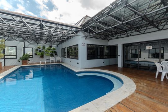 Área comum - Piscina de apartamento para alugar com 1 quarto, 40m² em Consolação, São Paulo