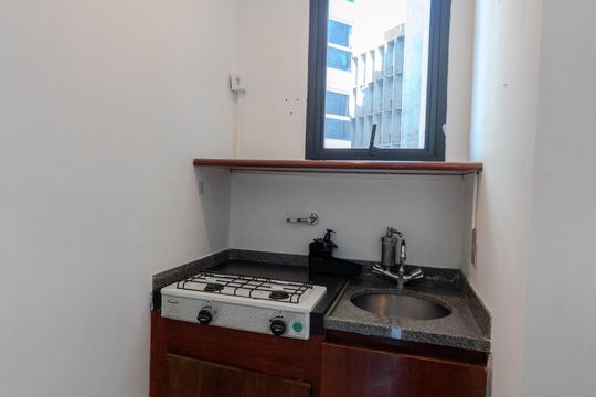 Cozinha de apartamento para alugar com 1 quarto, 40m² em Consolação, São Paulo