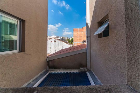 Vista da Sala de apartamento à venda com 2 quartos, 80m² em Vila Guarani, Santo André