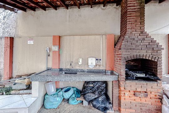 Área comum - Churrasqueira de apartamento à venda com 2 quartos, 63m² em Chácara Seis de Outubro, São Paulo
