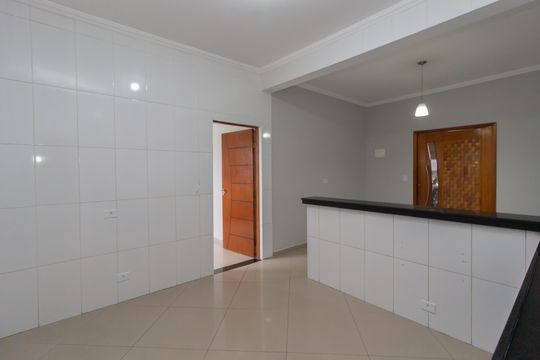 Cozinha  de casa para alugar com 1 quarto, 55m² em Jardim Camargo Novo, São Paulo