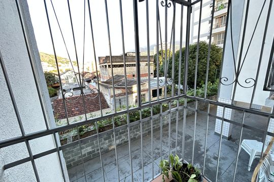 Varanda da sala de apartamento à venda com 2 quartos, 68m² em Engenho Novo, Rio de Janeiro