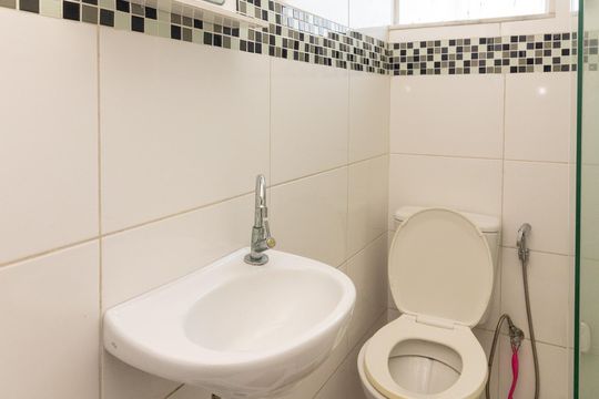 Cozinha e Área de Serviço de apartamento para alugar com 1 quarto, 45m² em Padre Miguel, Rio de Janeiro