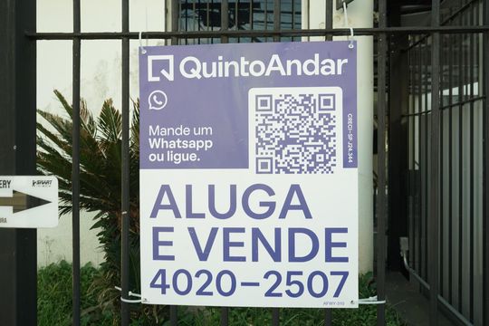 Placa de apartamento à venda com 3 quartos, 80m² em Tatuapé, São Paulo