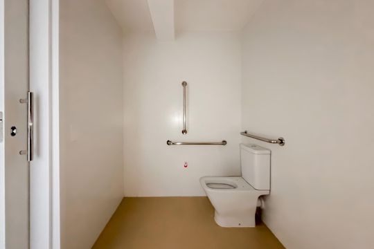 Banheiro de kitnet/studio à venda com 1 quarto, 55m² em Vila Mariana, São Paulo