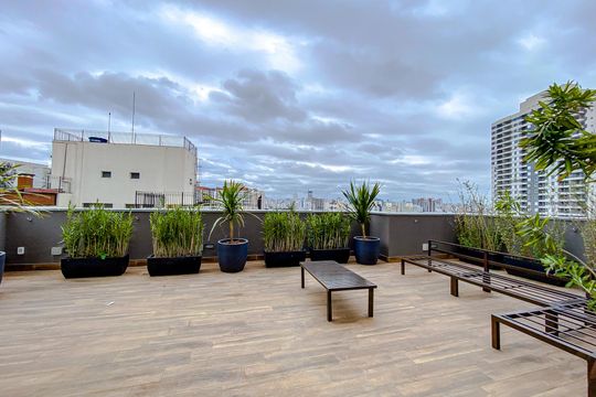 Área comum de kitnet/studio para alugar com 1 quarto, 30m² em Belenzinho, São Paulo