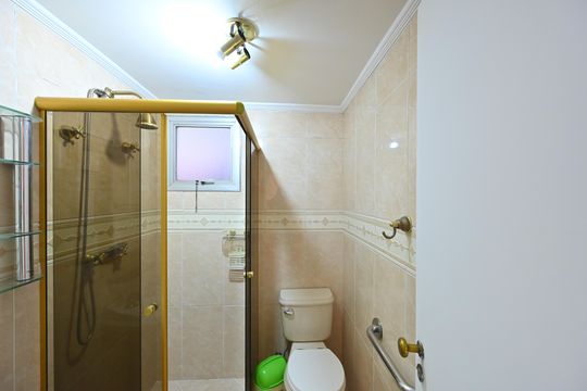 Banheiro da Suíte de apartamento para alugar com 3 quartos, 98m² em Vila Clementino, São Paulo