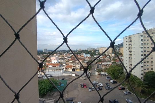 Vista da Sala de apartamento para alugar com 2 quartos, 65m² em Comendador Soares, Nova Iguaçu