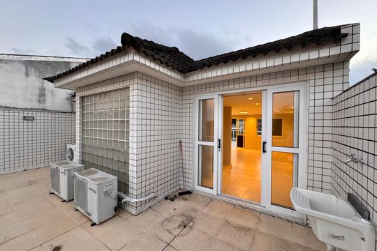 Terraço - Área externa de casa de condomínio para alugar com 4 quartos, 420m² em Recreio dos Bandeirantes, Rio de Janeiro
