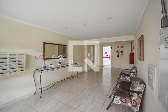 Área comum - Hall de apartamento para alugar com 3 quartos, 80m² em Nova Petrópolis, São Bernardo do Campo