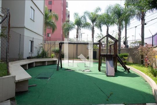 Área comum - Playground de apartamento para alugar com 3 quartos, 80m² em Nova Petrópolis, São Bernardo do Campo