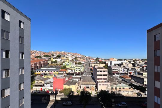 Vista da Sala de apartamento à venda com 2 quartos, 67m² em Santa Terezinha, São Bernardo do Campo